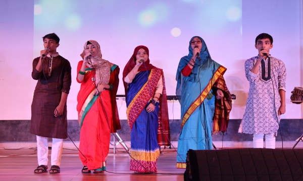 একাদশ শ্রেণির নবীন বরণ-২০২৩।